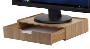 The laptop stand is made of sturdy aluminum, you can incline it at different angles and stand it up higher or lower depending on your needs. 30 Beautiful Minimalist Monitor Stands Wornsimple Com