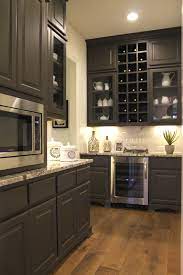 Large Pantry With Cabinets Wine Storage And Glass Doors Wine Storage Kitchen Custom Kitchen Cabinets Kitchen Buffet Cabinet