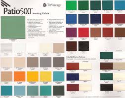 color charts aaa awning co inc