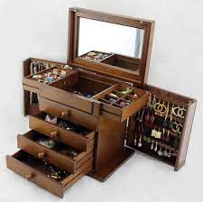The plan will show you how to build it step by step. Wood Jewelry Box Designs Decoration Home Goods Jewelry Design Wood Jewelry Box Jewelry Box Plans Jewelry Box Design
