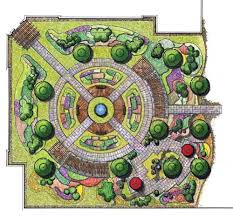 Oasis Design Group Created The Site Plan And Renderings For The Barbara Truland Butz Healing Garden That Shady Peyzaj Tasarimi Peyzaj Mimarisi Peyzaj Cizimleri