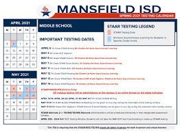 The texas education agency (tea) has created optional online interim assessments that align to the texas. Spring 2021 Assessments Mansfield Independent School District