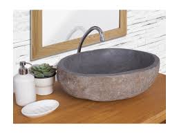 Visualizza altre idee su idee bagno rustico, lavandini da bagno, bagno rustico. Lavabo In Pietra Di Fiume Grigio Watu Prezzo Economico