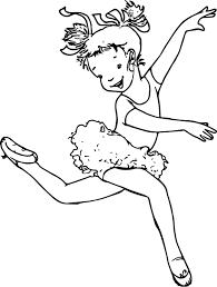 Nice Ballerina Girl Walking Coloring Page Ballerina Girl Coloring Pages Ballerina Coloring Pages
