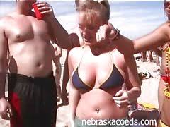Spring break normal college girls experimenting part 1. Spring Break Page 3
