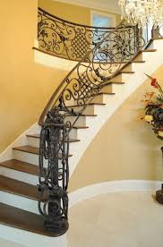 Contemporary Staircase By Maynard Studios Interior Railings Wrought Iron Stairs Wrought Iron Staircase