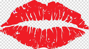 Red Lips Illustration Kiss Cartoon Lip Kiss Transparent Background Png Clipart Hiclipart