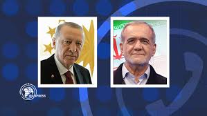 Pezeshkian, Erdogan Confer on Boosting Ties over Phone