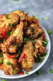Salt And Pepper Chicken Wings My Active Kitchen Recipe Stuffed Peppers Food Poultry Recipes