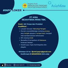 Lowongan kerja di cirebon mei 2021 temukan loker terbaru yang sesuai dengan lokasi, pendidikan, dan minat anda. Info Lowongan Kerja Teknologi Pangan