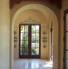 Enjoy free shipping on most stuff, even big stuff. 48 Tuscan Wrought Iron Scroll Wall Grille Door Topper Tuscan Decorating Tuscan Wrought Iron Wall Grille