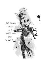 2 famous quotes about jack skellington: The Nightmare Before Christmas Jack Skellington Painting By Rosalis Art