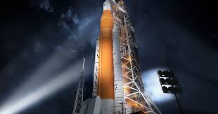 Why are we including things spacex has proposed, but has yet to deliver, against nasa which repeatedly delivered with what's in this picture? Nasa S 17 Billion Moon Rocket May Be Doomed Before It Ever Gets To The Launch Pad