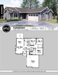 1 Story Traditional House Plan Turnberry Ranch House Floor Plans House Plans Traditional House Plans