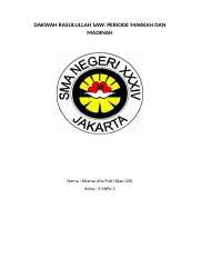 Check spelling or type a new query. Dakwah Rasulullah Periode Makkah Dan Madinah Docx Dakwah Rasulullah Saw Periode Makkah Dan Madinah Nama Khansa Alia Putri Djau 20 Kelas X Mipa 3 Course Hero