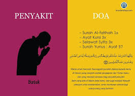 Doa Yang Menyembuhkan Penyakit Bahagian 1