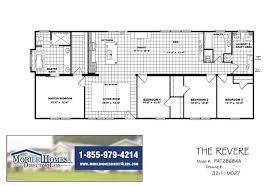 Maybe you would like to learn more about one of these? Revere Par28684a 4 Bedroom 2 Bathroom Double Wide For Sale Double Wides For Sale Mobile Home Floor Plans House Ventilation System