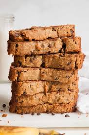 Homemade recipe for a light and healthy banana bread! Paleo Tahini Banana Bread Gluten Free Dairy Free Erin Lives Whole