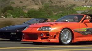 9 לצפייה ישירה שש שנים אחרי שפול ווקר. Fast And Furious Supra Test Drive Supra Vs Ferrari 1080hd Youtube