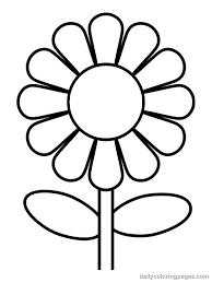 Flower Coloring Pages For Girls Sunflower Coloring Pages Flower Coloring Pages Printable Flower Coloring Pages
