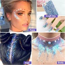 Festival Body Glitter Gel Face