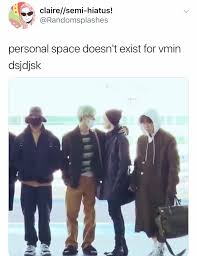 Bts V Jm Personal Space Vmin Bts Vmin Bts Memes