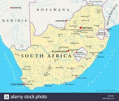 Create your own custom map of africa. Map Of South Africa With Capital Cities South African Map With Provinces And Capital Cities Southern Africa Africa