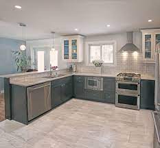 Maxine rooney february 9, 2020 at 5:21 am. Grey And Cream Contemporary Kitchen With Classic Twist Contemporary Kitchen Toronto By Steadcraft Renovations Houzz