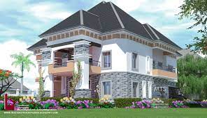 5 Bedroom Duplex Rf D5020 Duplex House Design House Plan Gallery Duplex House Plans
