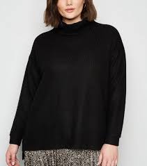 *this piece is part of new look kind: Curves Black Fine Knit Roll Neck Jumper New Look