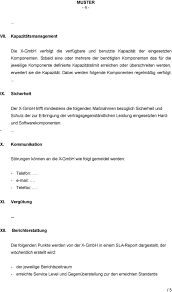 Die erstellung eines vertrages ist komplex. Muster Service Level Agreement Zwischen X Gmbh Anschrift Nachfolgend X Gmbh Genannt Und Kunde Anschrift Nachfolgend Kunde Genannt Pdf Free Download