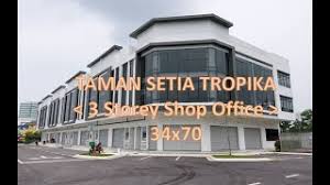 Check spelling or type a new query. Setia Tropika 3 Storey Shop Office 34x70 Corner Lot Youtube