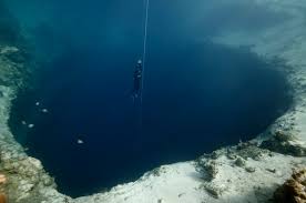 10 most incredible sinkholes blue