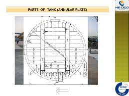 The tank began development in 1970, and entered official service in 1979. Api 650 Annular Plate Storage Tank Engineering Eng Tips