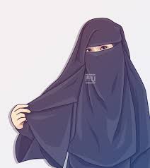Berhijab dan bercadar itu mungkin sudah biasa bagi kebanyakan orang. Hijab Vector Niqab Hijab Cartoon Islamic Girl Niqab Cartoon