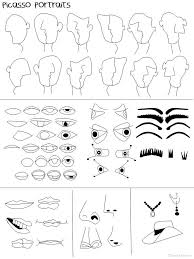 Click or tap on the screen where you want to direct this single picasso face to go, ideally to match up with other similar faces. Grade 3 Pablo Picasso Art Art Handouts Art Lessons