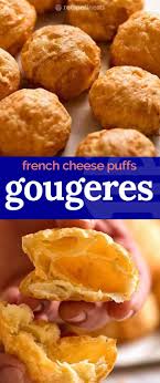 Gougeres French Cheese Puffs Finger Food Recipe Recipes Food Yummy Healthy Breakfast