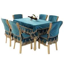 Ongha Home European Coffee Table Tablecloth Fabric Table Cloth Chair Cover Cushion Set Dining Chair Cushion Ch Dining Chair Cushions Chair Cushions Table Cloth