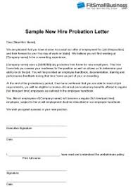 An employment probation period letter can enable your organization to set the proper expectations of your new hires: Employment Probation Period Definition Template How To Implement