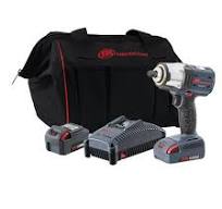 Ingersoll Rand W5133-K22 3/8" IQV20 Cordless Air Impact Wrench and Battery  Kit with Brushless Motor, 360 Degree LED Light, 365 ft-lbs Max Torque, 4 ...