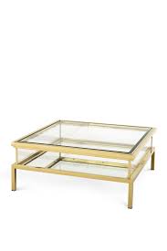 Made a coffee table with a sliding top! Gold Sliding Top Coffee Table Eichholtz Harvey 1 Eichholtz Retail