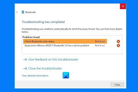 If for some reason, you're unable to send or receive files using bluetooth, you can check a few things to fix this problem. Check Bluetooth Radio Status Not Fixed Says Bluetooth Troubleshooter