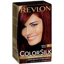 Revlon ColorSilk Hair Color 49 Auburn Brown 1 Each (Pack of 2)