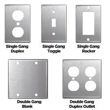 Electriduct Stainless Steel Wall Plates