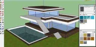 Kemudian membuat rak dasar dengan menggunakan perintah rectangle dengan cara klik bagian sudut kiri sampai ke sudut kanan seperti gambar dibawah ini. Kursus Privat Google Sketchup Jogja