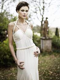 Soft Natural But Defined Grecian Wedding Dress Grecian Wedding Greek Style Wedding Dress