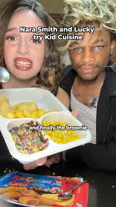 Genuinely our first time trying Kid Cuisine and it tasted NASTY. I can’t  believe that people feed their kids that🤮, ., Follow for more original,  relatable, comedy, skits!🎭, ., #nara #luckybluesmith ...