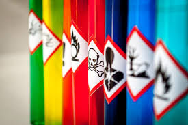 Furthermore, chemicals should never be placed in work areas and fume hoods. Labels For Hazardous Substances And Dangerous Goods