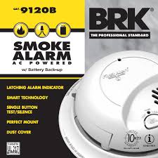 Smoke alarm review and test. 120v Ac Dc Smoke Alarm