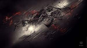 Abstract Dark Berserk Digital Art Wallpaper Hd Animal Wallpaper Art Wallpaper Digital Art